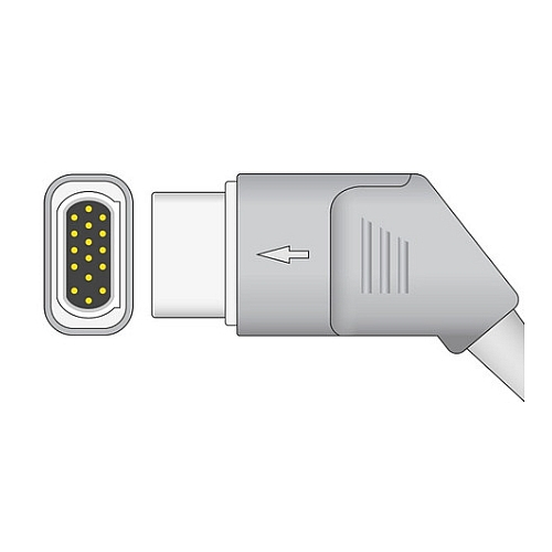 Kabel główny EKG Drager, na 3 / 5 odprowadzeń VR, wtyk 16 pin
